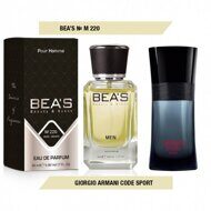 M 220 ПАРФЮМ BEAS GIORGIO ARMANI BLACK CODE SPORT 50ML