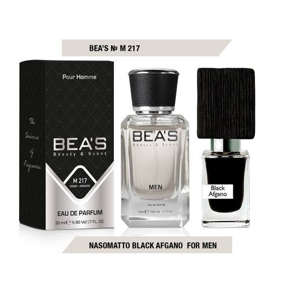 M 217 ПАРФЮМ BEAS NASOMATTO BLACK AFGANO 50ML