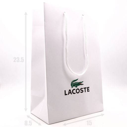 ПОДАРОЧНЫЙ ПАКЕТ LACOSTE МАЛ. (15x23.5x8.5)