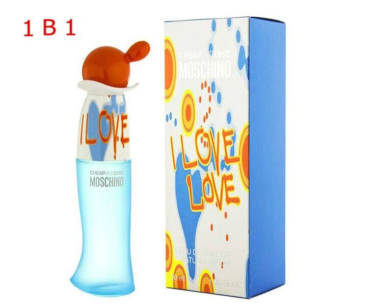 1 В 1  MOSCHINO I LOVE LOVE EDT FOR WOMEN 100 ml